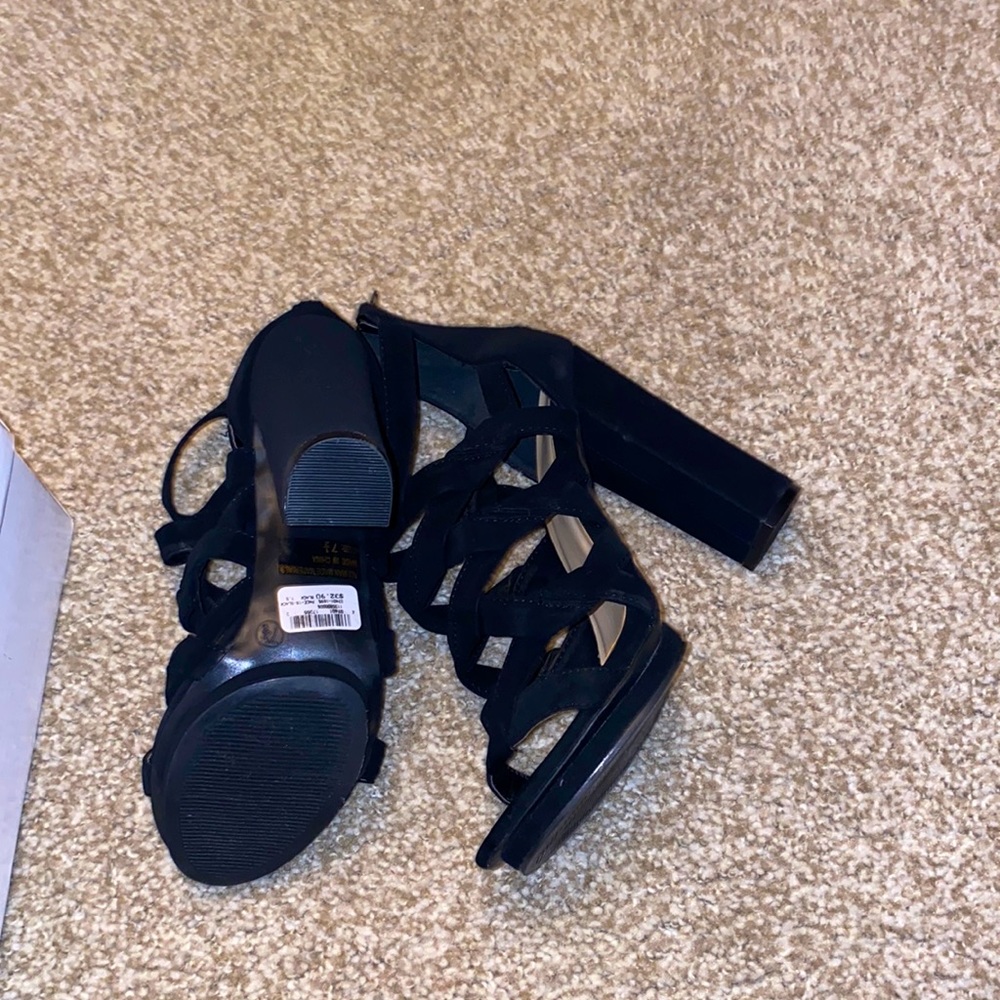 Windsor Black heels worn for once! With tags still attached